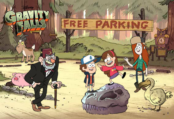 Gravity Falls Postcard 2