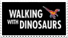 Original BBC Walking with Dinosaurs series Stamp by Pyroraptor42