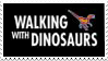 Original BBC Walking with Dinosaurs series Stamp