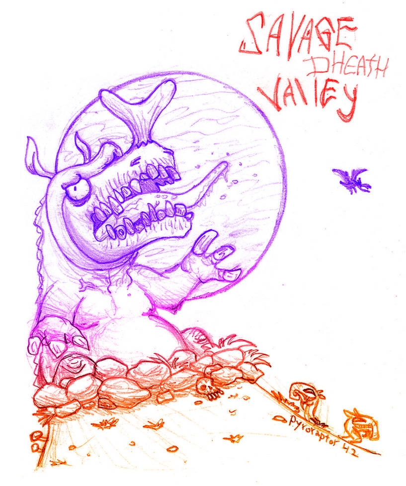 Savage Death Valley by Pyroraptor42