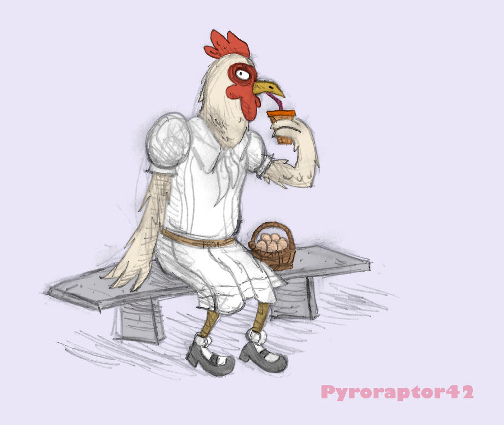 Beastars - Legom the Chicken by Pyroraptor42 on DeviantArt