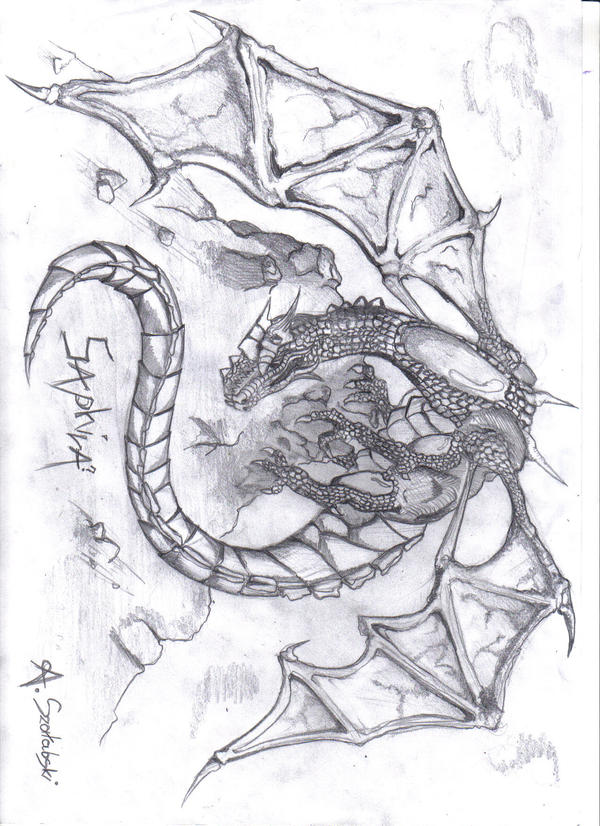 Dragon Saphira? by TwinLightArchon on DeviantArt