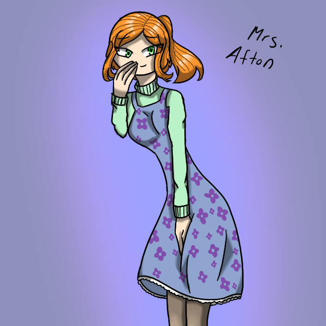 Mrs. Afton by QueenKittentheThird on DeviantArt
