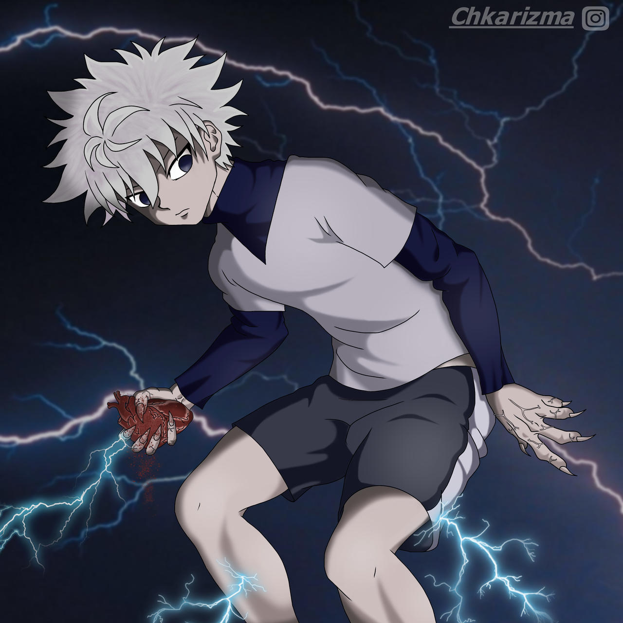 Killua Deviantart Killua Zoldyk by Chkarizma on DeviantArt