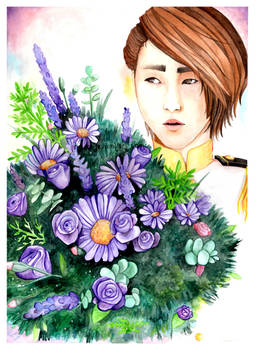 [PAINTING] Flower Boy CNU