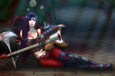 Maya Painkiller - Demon Slayer by Thalarionyr