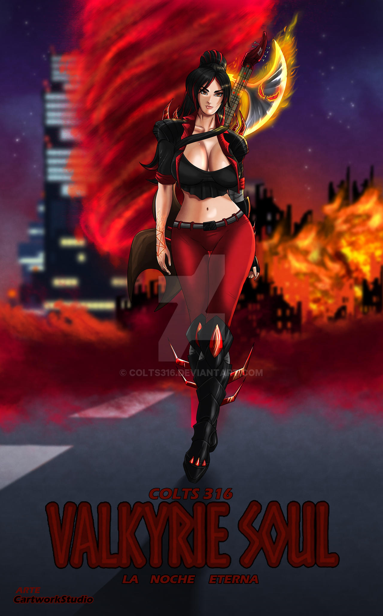 Valkyverse-La noche eterna cover by CartworkStudio