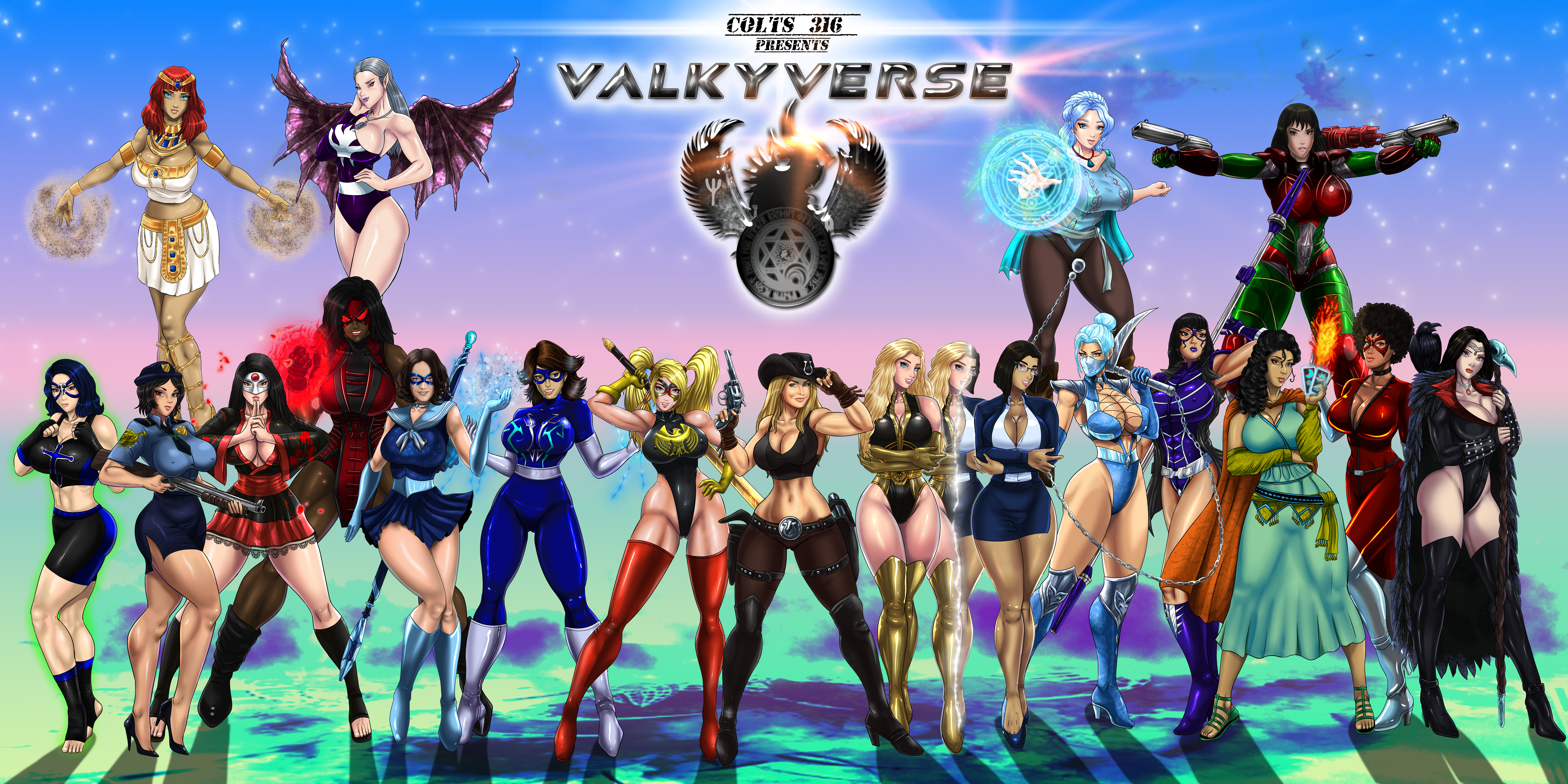 Valkyverse #2 by cartworkstudio