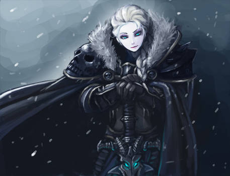 frozen elsa the lichqueen