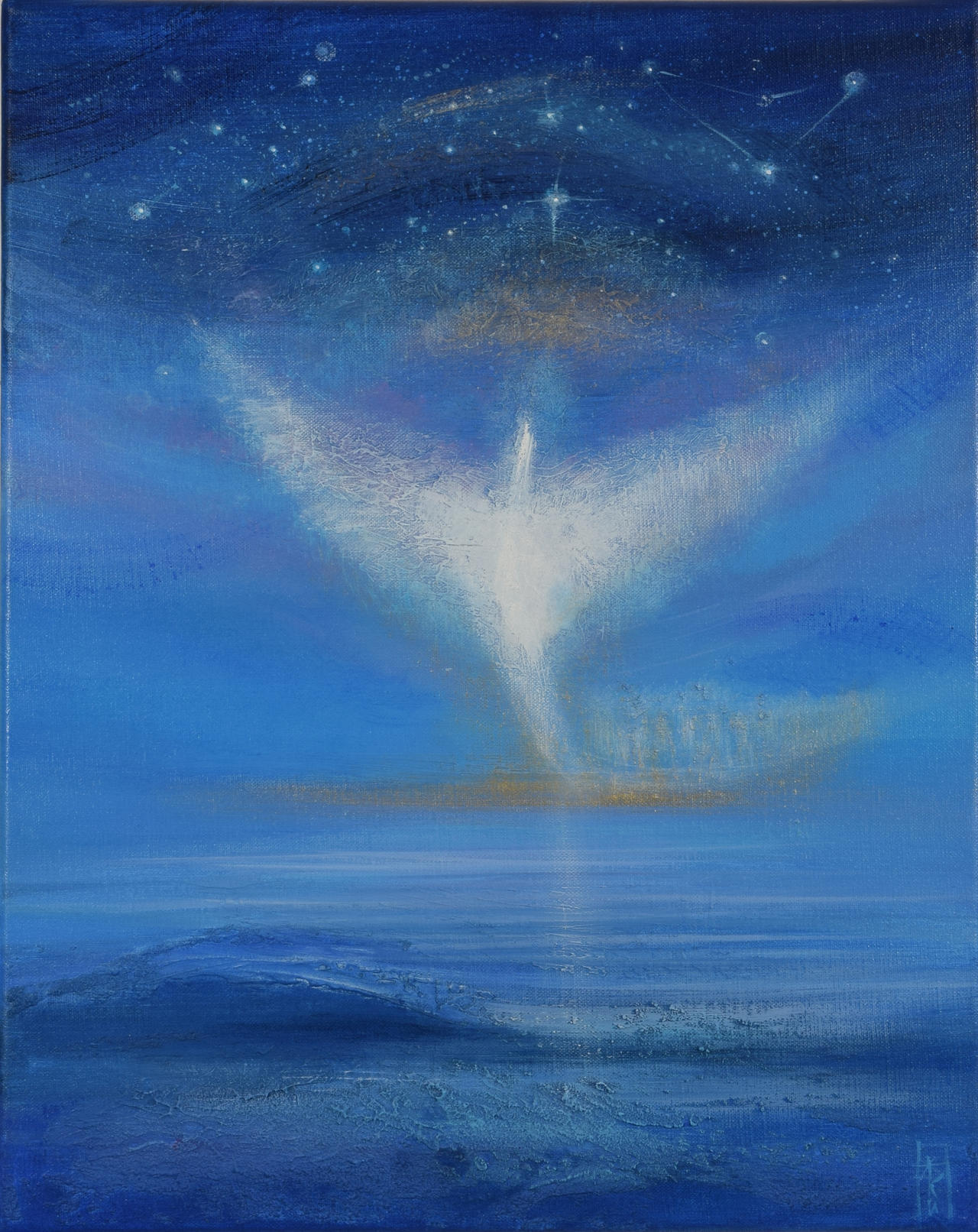 Purgatory -Angel ower the sea, Dante-Divine Comedy