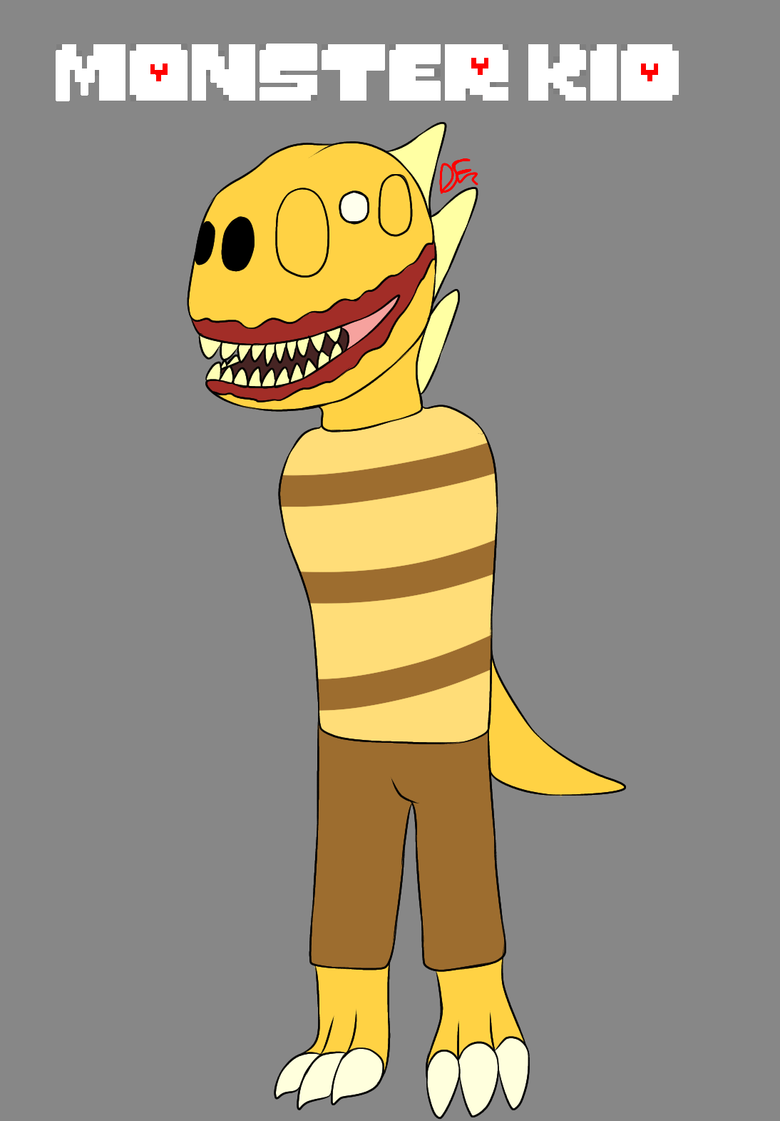 Freaktale Monster Kid by SharkDrawsStuff on DeviantArt