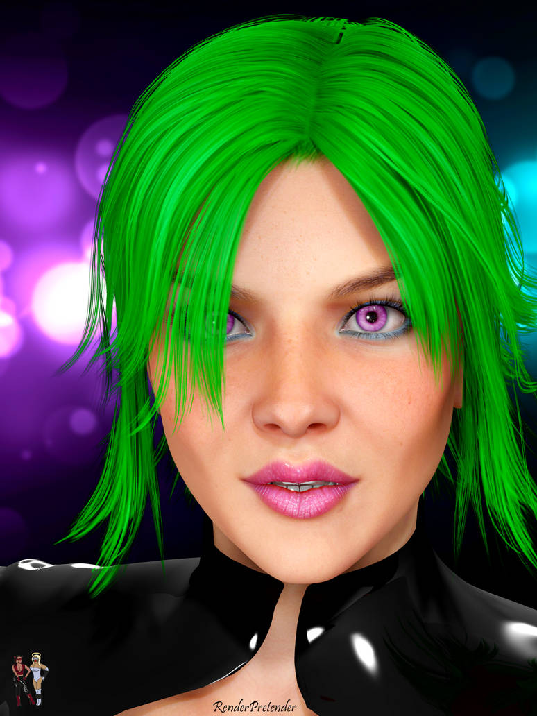 Ashley Close Up by RenderPretender on DeviantArt