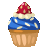 PS's Strawberry Cupcake