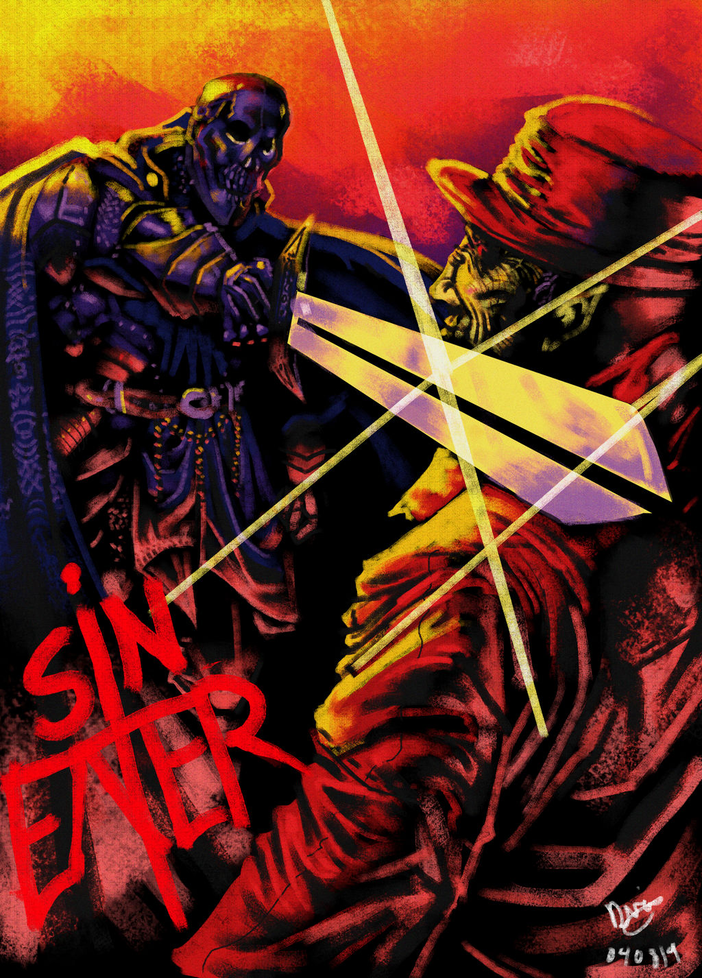 Sin Eater Cover by DMonkeyillustrations on DeviantArt