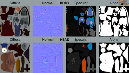 Crafty corsair nextgen texture sheets