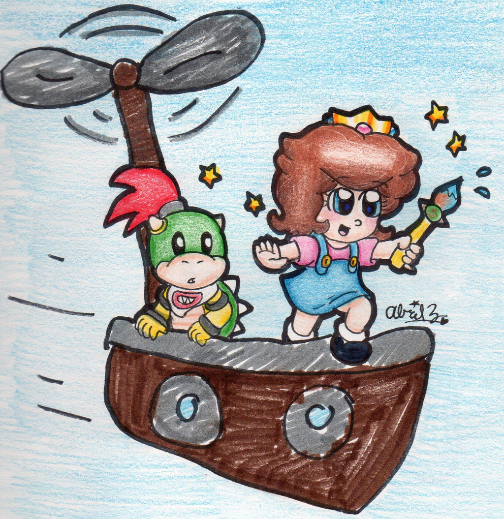 The Paint Airship by BabyAbbieStar on DeviantArt