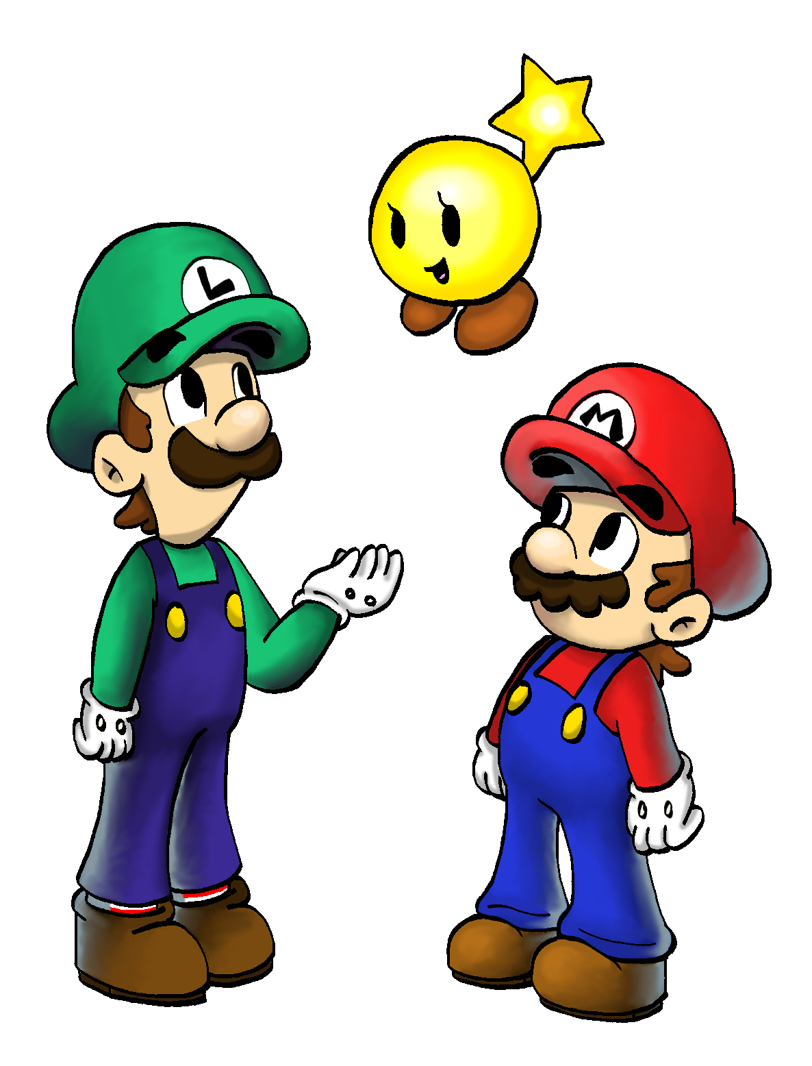 Mario, Luigi and Starlow