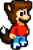 Wolfie Mario Sprite