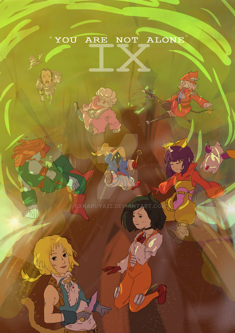 Pre Rendered Ffix FFIX Poster Process by XXHaruya22 on DeviantArt