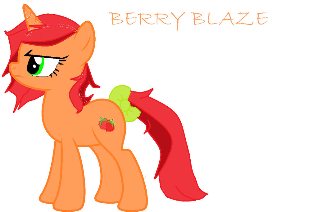 Angry Berry Blaze by MLPastaFan on DeviantArt