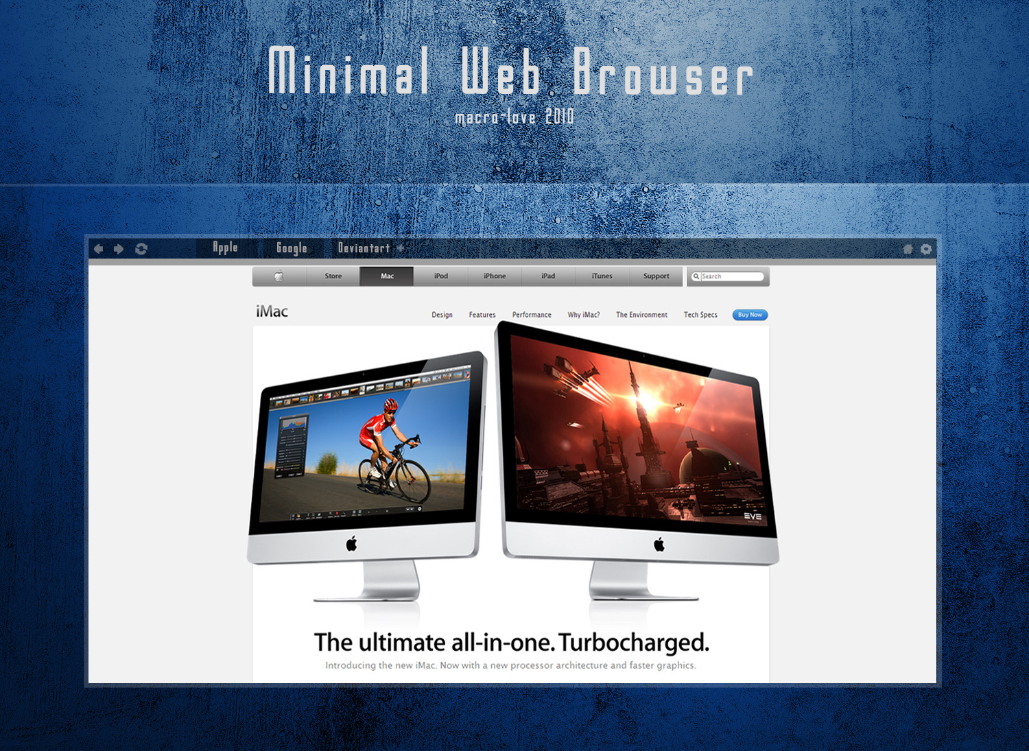 Minimal Web Browser - Concept