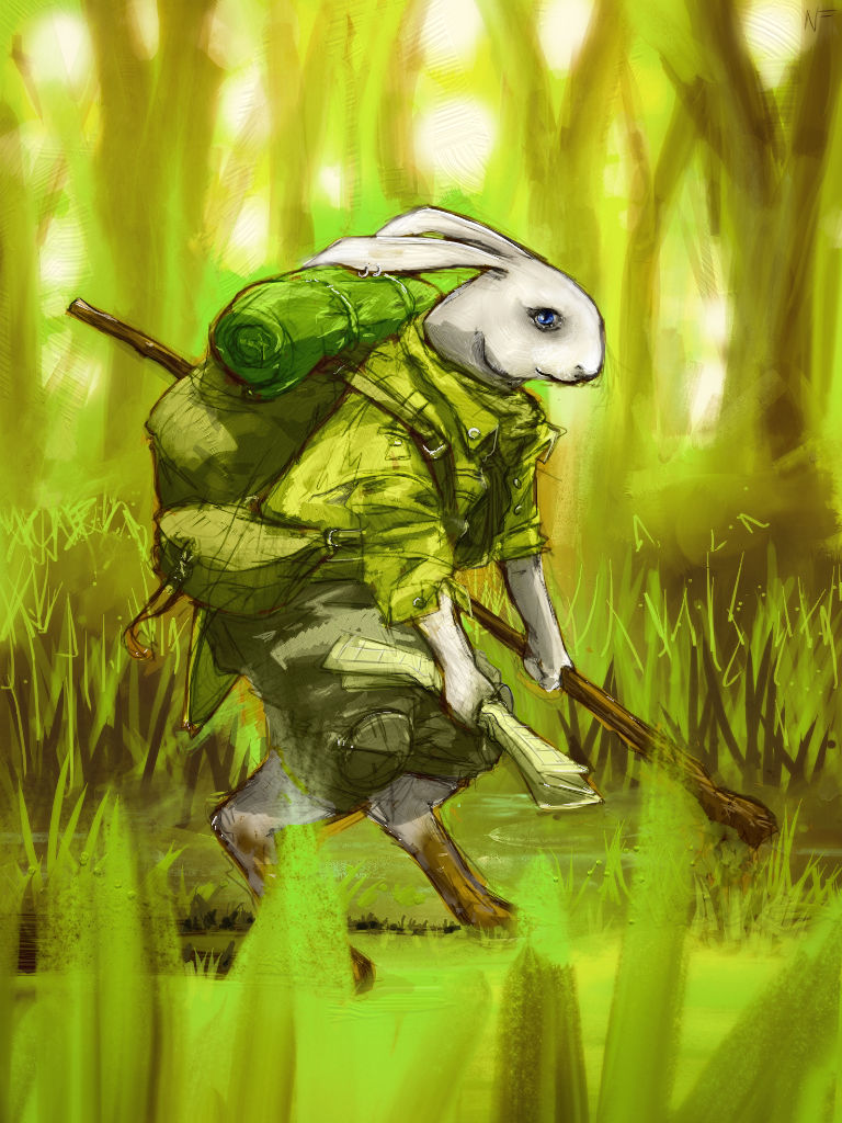 Sendero Rabbit The rabbit's journey by Fante-Nero on DeviantArt