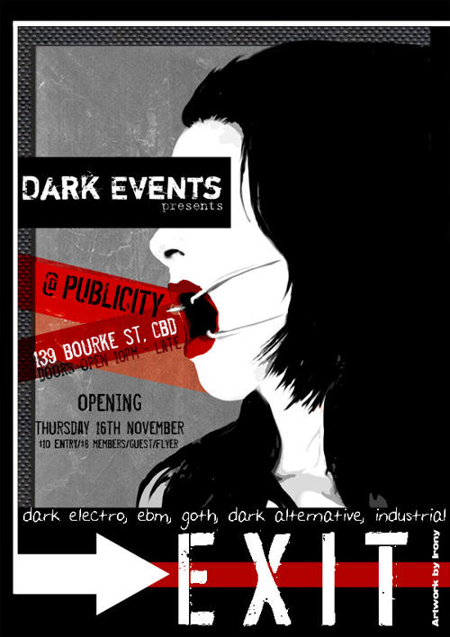 EXIT FLYER by erintaylor on DeviantArt