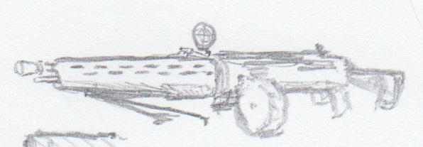 Machine Hun Drawing Machinegun by PacificYunu on DeviantArt