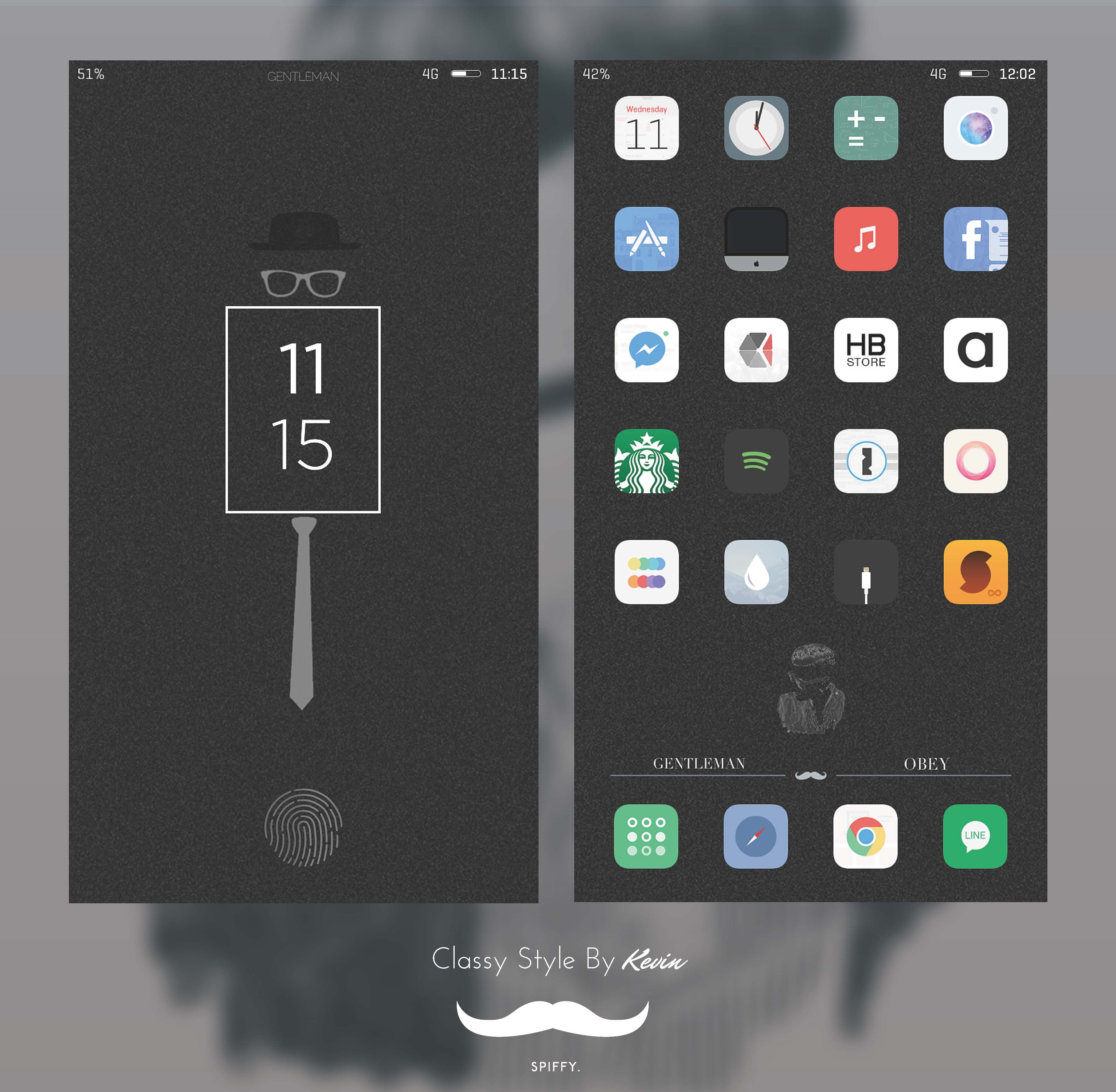 IOS 8 Classy Style Theme