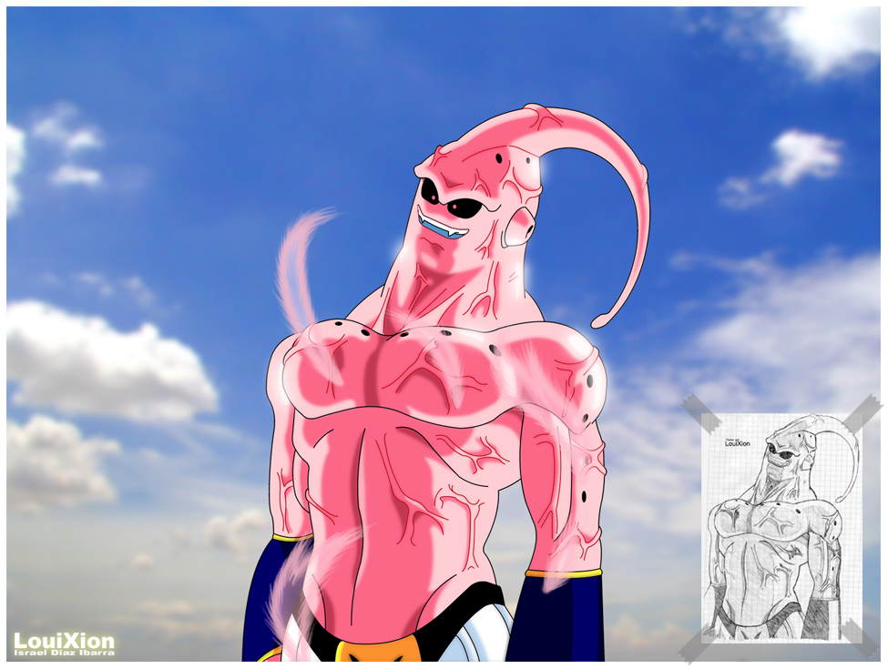 Majin buu by kondziol99 on DeviantArt