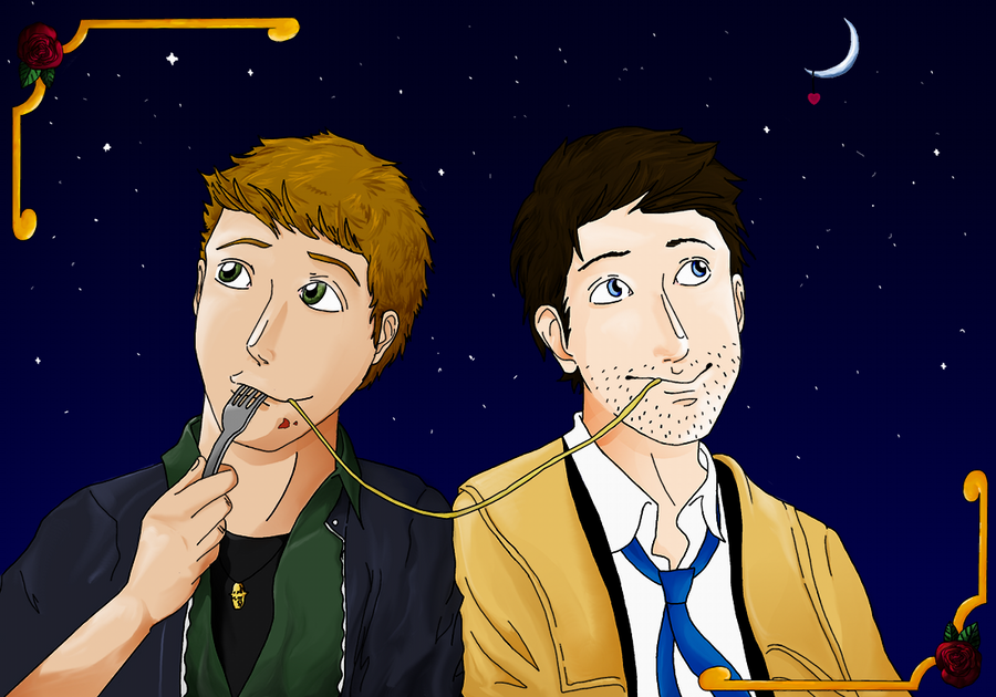Disney's Destiel by SarlyneART