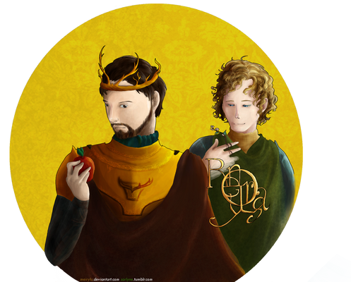 GOT: Renly Baratheon and Loras Tyrell