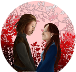 GoT: Eddard Stark and Catelyn Tully by SarlyneART