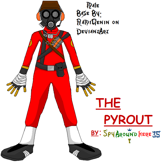 The Pyrout - Full body pic