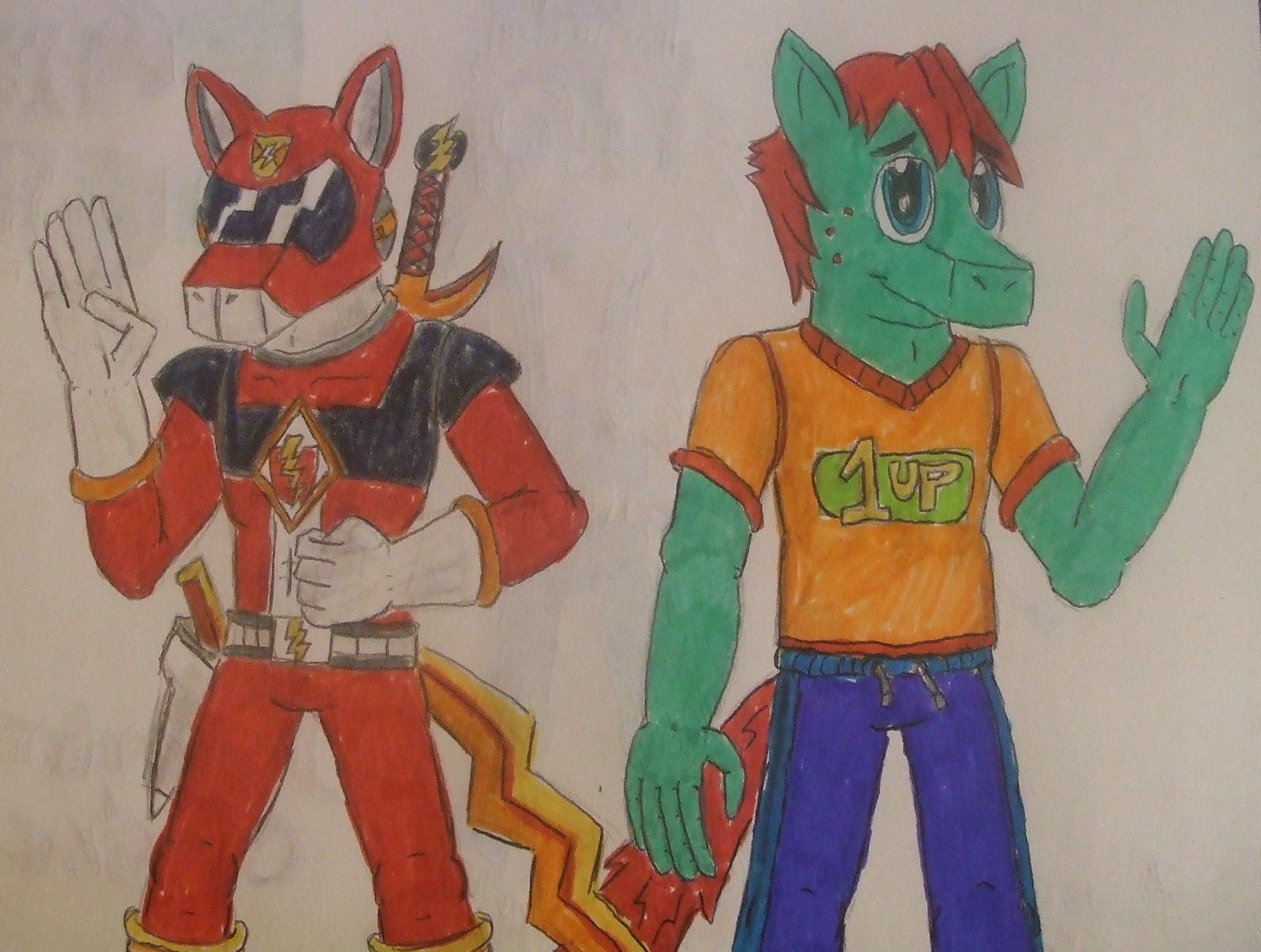 Pony OC - Goldstarr the Red Pony Ranger + BIO