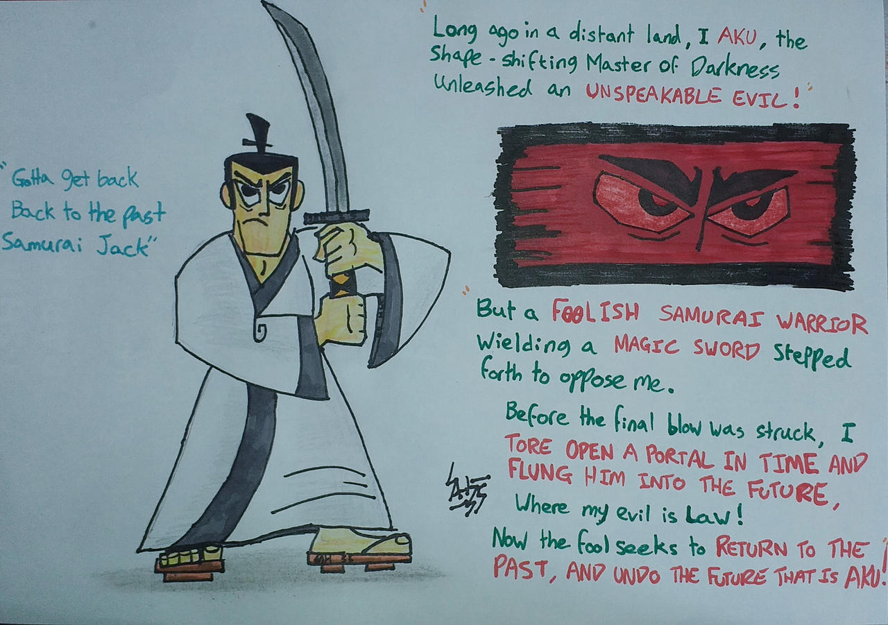 Samurai Jack Rave Deviantart Samurai Jack - FAN ART by spyaroundhere35 on DeviantArt
