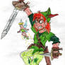 Older Peter Pan - Fan Art inspired by 'Hook' film