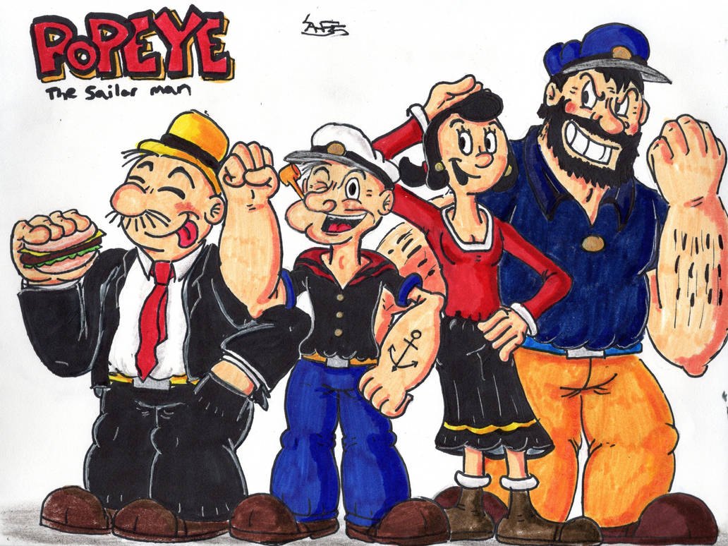 Figurine Popeye Power Stars Popeye Af Figurine Popeye Power Stars Popeye Af