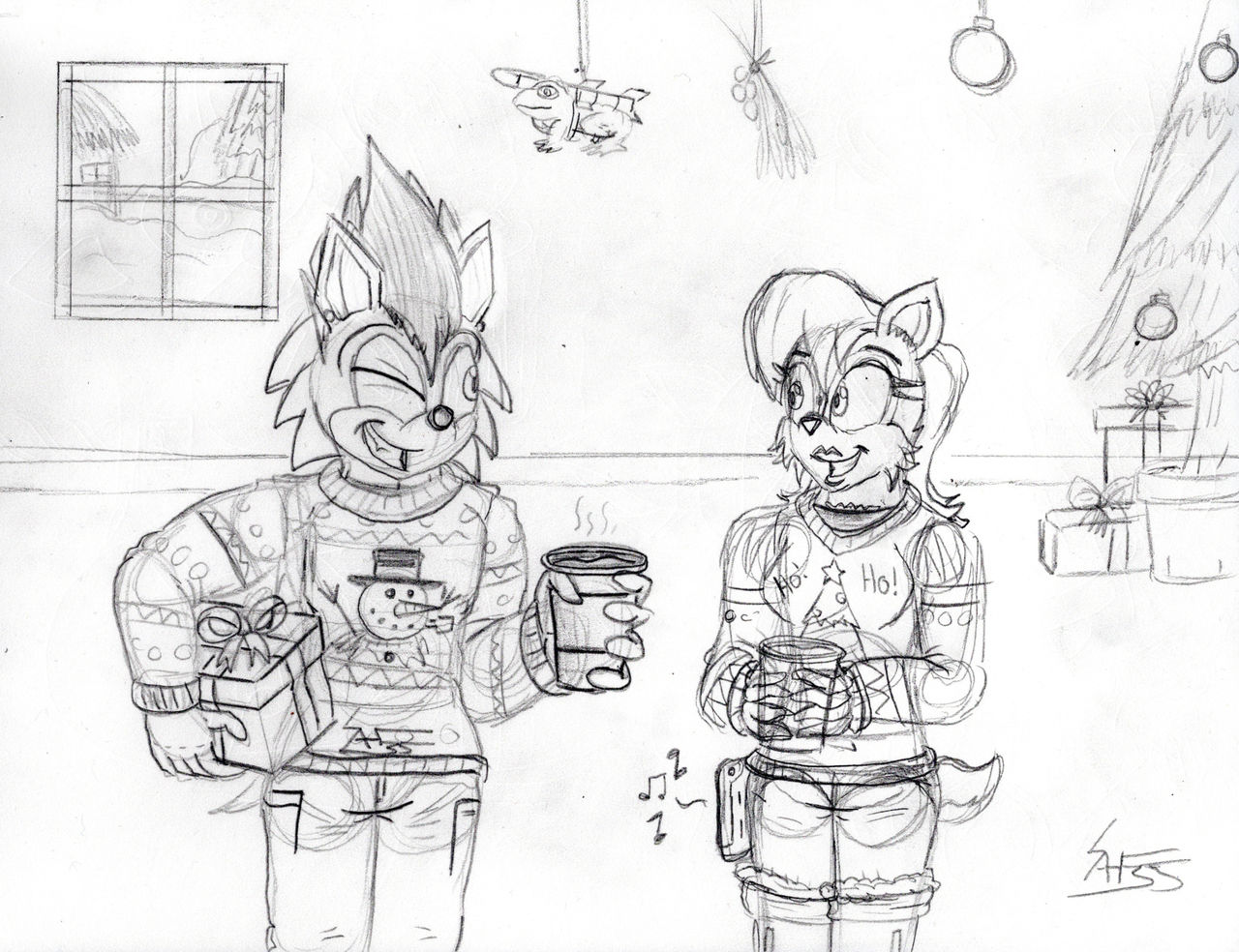 X-Mas 2023 - Dett n Sally knothole celebration PL by spyaroundhere35 on ...