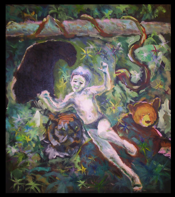 The Jungle Book by mushroomline