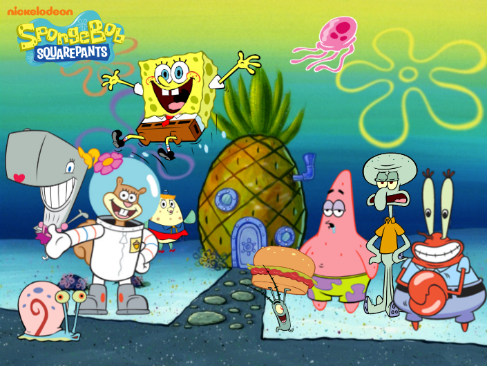 SpongeBob Cast Wallpaper by KingBilly97 on DeviantArt SpongeBob Cast Wallpaper by KingBilly97 on DeviantArt