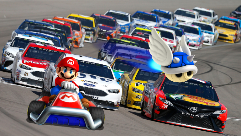 Mario In NASCAR