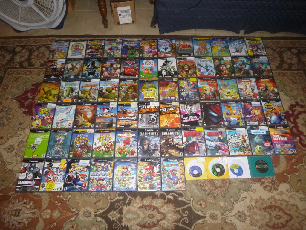 My GameCube Game Collection by KingBilly97 on DeviantArt