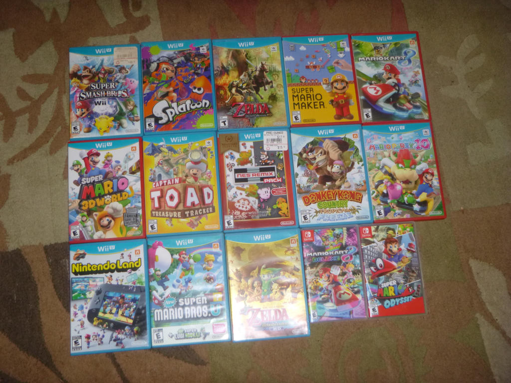 My Wii U/Switch Game Collection!