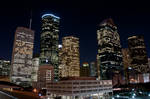 Houston Skyline at Night