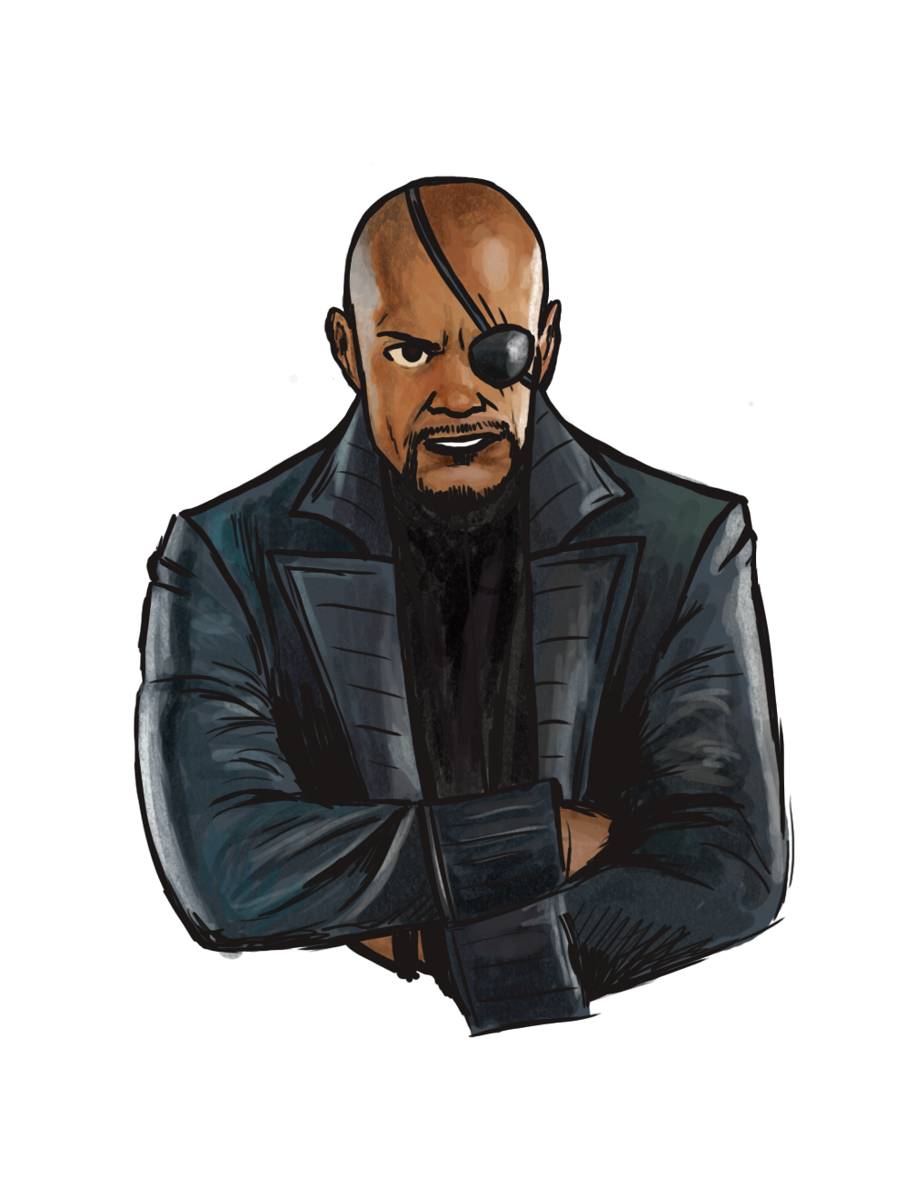 Nick Fury (Portrait)