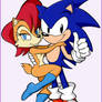 Sonic and Sally Pose