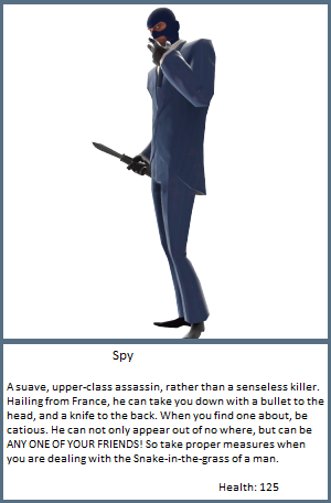 TF2 Trading Card: Spy