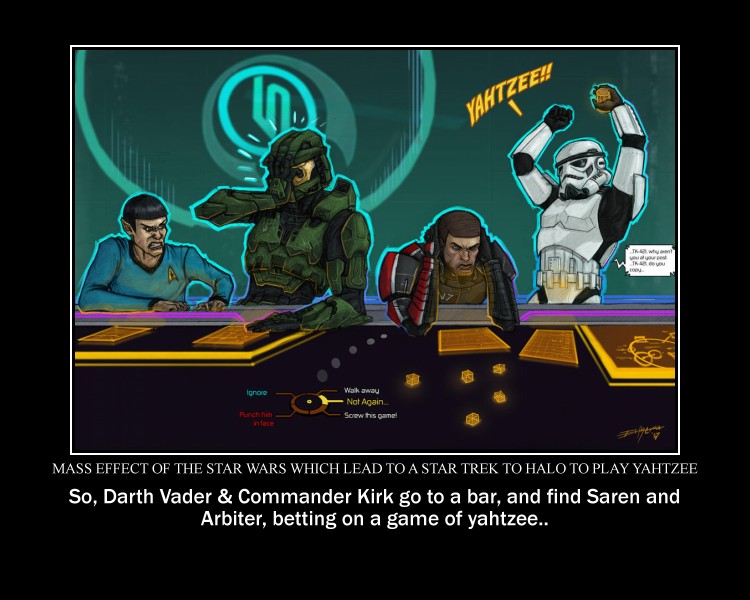 pics Halo Vs Star Wars Art star wars halo star trek motivational