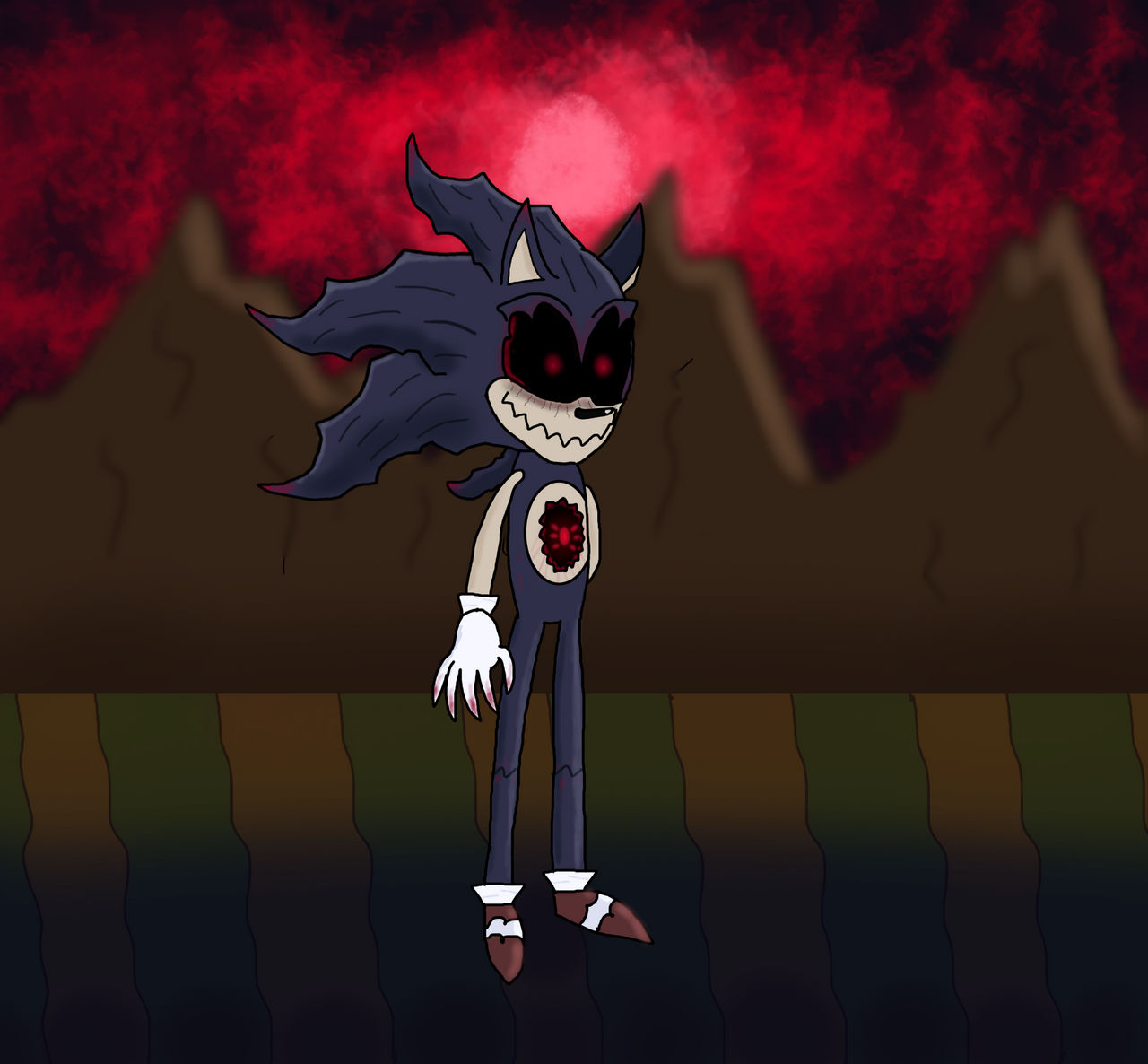 Redesign for Nexus (sonic exe oc) by darkydemon8910 on DeviantArt